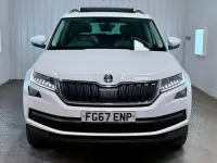 Used Skoda Kodiaq SE L 190 HP (139 kW) 2017 White SUV