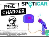 Used Peugeot e-208 Allure Premium 100 kW (136 HP) 2021 Blue Hatchback