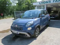 Used Fiat 500L Cross 95 HP (69 kW) 2020 Blue MPV