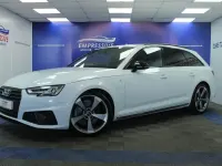 Used Audi A4 Black Edition 150 HP (110 kW) 2019 White Estate