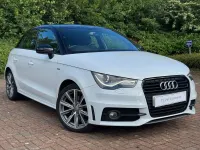 Used Audi A1 S-Line 2014 White Hatchback