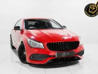 Used Mercedes CLA220 AMG line 177 HP (130 kW) 2018 Red Coupe