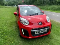 Used Citroën C1 68 HP (50 kW) 2013 Red Hatchback
