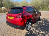 Used Peugeot 2008 GT-line 100 HP (73 kW) 2016 Red SUV