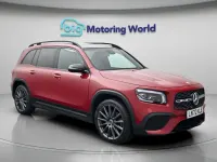Used Mercedes GLB200 AMG line 163 HP (119 kW) 2022 Red SUV