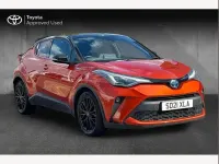 Used Toyota C-HR Edition 184 HP (135 kW) 2021 Scorched orange SUV