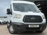 Used Ford Transit 130 HP (95 kW) 2019 White Van