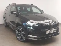 Used Skoda Karoq SportLine 150 HP (110 kW) 2025 Black SUV
