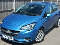 Used Vauxhall Corsa 90 HP (66 kW) 2017 Blue Hatchback
