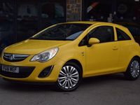 used Vauxhall Corsa Corsa 2011 (61)1.4 16V Excite Euro 5 3dr (A/C) Petrol Yellow