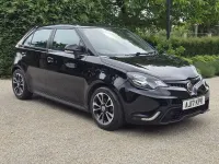 Used MG MG3 106 HP (77 kW) 2017 Black Hatchback