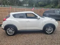 Used Nissan Juke Acenta 110 HP (80 kW) 2013 White SUV