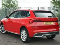 Used Skoda Kamiq SE L 108 HP (79 kW) 2021 Red SUV