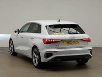 Used Audi A3 S-Line 150 HP (110 kW) 2023 White Sedan