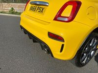 Used Abarth 595 145 HP (106 kW) 2016 Yellow Hatchback