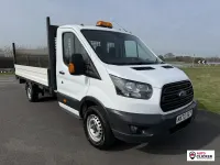 Used Ford Transit 130 HP (95 kW) 2020 White Cabriolet