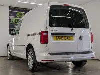 Used VW Caddy Trendline 125 HP (91 kW) 2018 White MPV