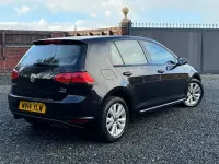Used VW Golf VII SE 105 HP (77 kW) 2014 Black Hatchback