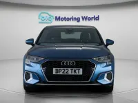 Begagnad Audi A3 Sport 150 HK (110 kW) 2022 Blå Sedan