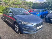 Used Ford Focus Titanium 155 HP (114 kW) 2024 Blue Estate