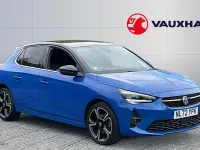 Used Vauxhall Corsa Ultimate 101 HP (74 kW) 2022 Blue Hatchback