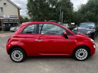 Used Fiat 500 Lounge 2020 Red Hatchback