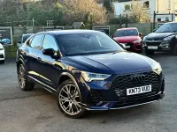 Used Audi Q3 Black Edition 150 HP (110 kW) 2023 Blue SUV