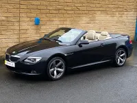 Used BMW 630 Cabriolet Sport Line 2010 Black Cabriolet