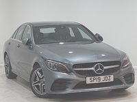 Used Mercedes C220 AMG Line Premium 194 HP (142 kW) 2019 Grey Sedan