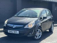 Used Vauxhall Corsa 90 HP (66 kW) 2012 Black Hatchback