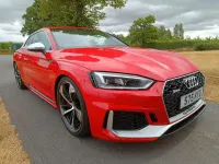 Used Audi RS5 Comfort 450 HP (330 kW) 2017 Red Coupe