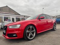 Used Audi A4 Black Edition 143 HP (105 kW) 2013 Red Estate