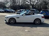 Used Mercedes SLC200 AMG line 184 HP (135 kW) 2017 White Cabriolet