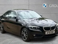 Used BMW 218 Sport Line 148 HP (108 kW) 2018 Black Coupe