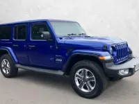 Begagnad Jeep Wrangler Sahara 268 HK (197 kW) 2019 Blå SUV