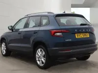 Used Skoda Karoq SE Technology 150 HP (110 kW) 2021 Blue SUV