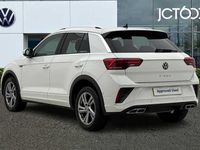 Used VW T-Roc R-line 150 HP (110 kW) 2022 White SUV