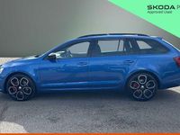 Used Skoda Octavia vRS 180 HP (132 kW) 2019 Race blue metallic Estate