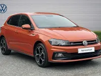 Used VW Polo R-line 115 HP (84 kW) 2021 Orange Hatchback