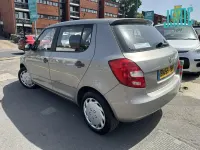 Used Skoda Fabia 70 HP (51 kW) 2009 Beige Hatchback