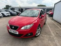 Used Seat Ibiza Sport 85 HP (62 kW) 2010 Red Hatchback