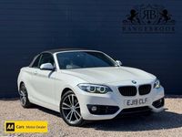 Used BMW 218 Sport Line 2019 White Cabriolet