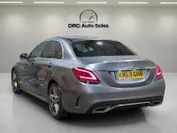 Used Mercedes C200 AMG line 158 HP (116 kW) 2019 Grey Sedan