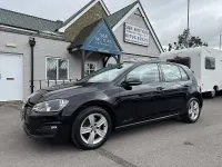Used VW Golf VII Edition 125 HP (91 kW) 2016 Black Hatchback