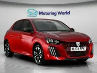 Used Peugeot 208 Allure 101 HP (74 kW) 2024 Red Hatchback