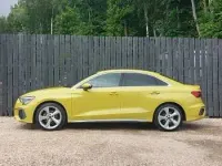 Used Audi A3 S-Line 150 HP (110 kW) 2024 Yellow Sedan