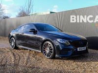 Used Mercedes E400 AMG Line Premium Plus 325 HP (239 kW) 2021 Black Coupe