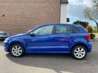 Used VW Polo Match 60 HP (44 kW) 2013 Blue Hatchback