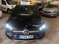 Used Mercedes A200 AMG line 163 HP (119 kW) 2018 Black Hatchback