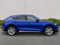 Used Audi Q5 S-Line 204 HP (150 kW) 2022 Blue SUV